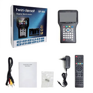 Misuratore di Segnale Satellitare DVB-S2 H.265 con Telecomando, Schermo da 4,3 Pollici SF-986, Supporto Spettro Wifi CCTV in DVBS - Product Image 6