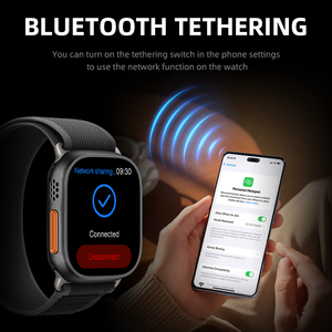 Reloj Inteligente DF EDS HW-W13 ULTRA AMOLED con Pantalla Grande, Alerta de Horarios de Oración para Musulmanes, Llamadas Independientes 4G - Product Image 4