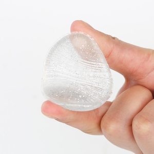 เครื่องแต่งหน้าซิลิโคนรูปใบไม้รูปหัวใจอุปกรณ์แต่งหน้าแบบมืออาชีพฟองน้ำรูปการ์ตูนแป้งพัฟซิลิกาเจลเพื่อความงาม - Product Image 3