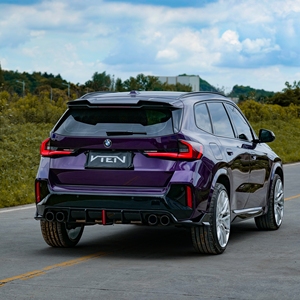 VTEN Design posteriore alettone alettone alettone posteriore Spoiler kit corpo tetto nero lucido per <span class=keywords><strong>BMW</strong></span> <span class=keywords><strong>X1</strong></span> <span class=keywords><strong>U11</strong></span> 2023 + - Product Image 2