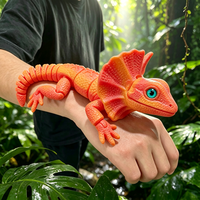 Jouet caméléon articulé imprimé en 3D, figurine de lézard à articulations entièrement mobiles, cadeau pour enfants, jouet anti-stress, ornement