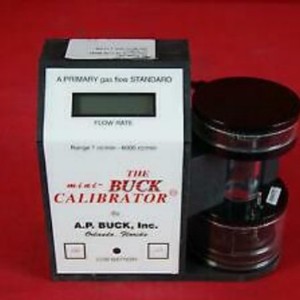 Débitmètre électronique de film saponifié Ap Buck M 5, échantillonneur portable, USA - Product Image 2
