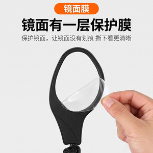 Yueli Bicycle Handlebar <b>Mirror</b> Oval 360 Degree Adjustable For Mountain Bike Commuter <b>Foldable</b> Shared Bike - Product Image 2