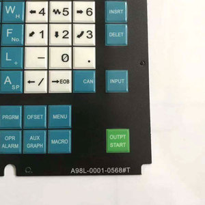 CNC FANUC A98L-0001-0568#T Keyboard Membrane for Lathe Machine High Quality Cheap Price with Stock - Product Image 2