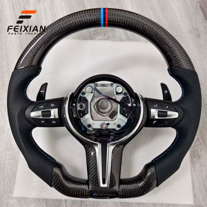 Para la serie <span class=keywords><strong>1234567</strong></span> X1x2x3x4x5x6F02F10F30F15F20, llantas deportivas de fondo plano con 3 radios y logotipo M - Product Image 1