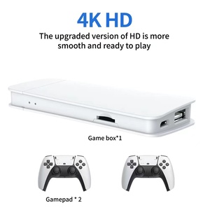 คอนโซลเกมคลาสสิกแบบย้อนยุค4K พร้อมตัวควบคุมไร้สาย2ตัวเล่นวิดีโอเกมทีวีสำหรับ juegos & Consolas de juegos - Product Image 5