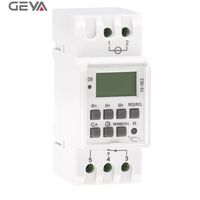 TS-GE2 GEYA 220V 16A 20A 30A Factory Marketing DIN-rail Timer Multi-fonctionnel 50-60Hz Digital Programmable Hebdomadaire Digital Timer
