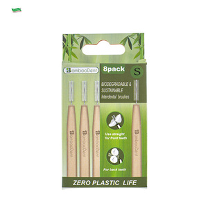 <span class=keywords><strong>Cepillo</strong></span> <span class=keywords><strong>Interdental</strong></span> de Bambú 100% Reciclable, Ecológico y Sostenible para la Limpieza de Espacios Dentales Reducidos, Venta al Por Mayor - Product Image 5