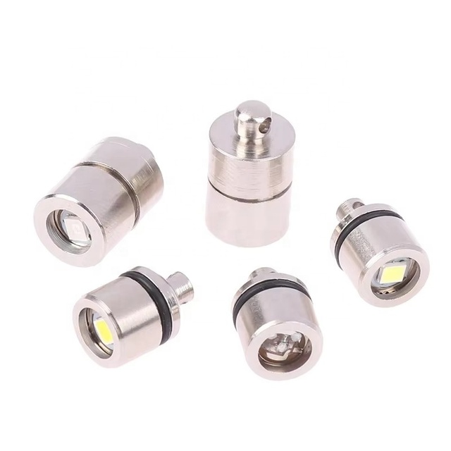 Mini LED Button Lights Little Battery Cordless Night Lighting Iron Kit for Crystal Epoxy Resin Craft Keychain Pendant Toy