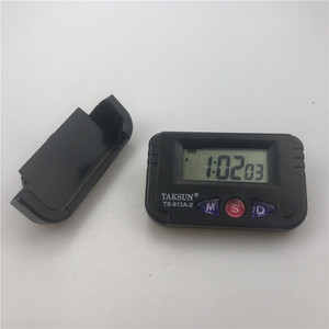 Taksun Ts613a Mini Digital <b>Clock</b> With Stopwatch For Exams And Exercises <b>Battery</b> Powered Rectangle Shape - Product Image 4