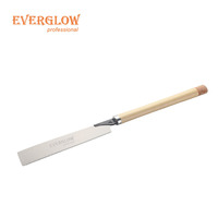 Scie à main japonaise avec manche en bois enveloppé antidérapant, scie à découper à plat pour le travail du bois, bricolage, menuiserie, outil de coupe