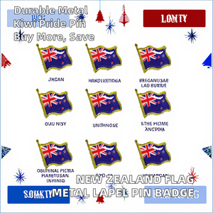 Broches Australianos con Banderas del Mundo, Insignias de Aleación con Banderas Nacionales de Varios Países, Venta al por Mayor - Product Image 2