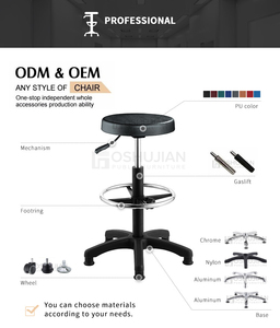 Silla Giratoria Metálica ESD de Laboratorio con Reposabrazos para Uso en Escuelas, Hospitales y Laboratorios Informáticos - Product Image 3