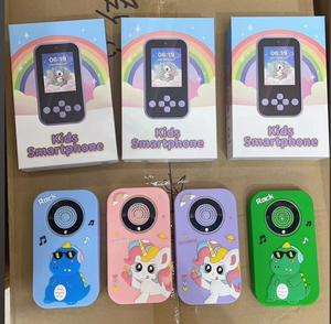 Teléfono inteligente para niños, regalos <span class=keywords><strong>de</strong></span> <span class=keywords><strong>cumpleaños</strong></span> y Navidad, pantalla táctil portátil, juegos <span class=keywords><strong>de</strong></span> cámara integrados, juguetes bonitos para niños, teléfono móvil - Product Image 6