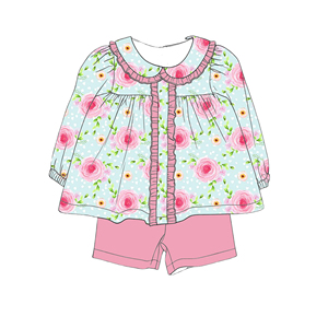 Conjunto Casual de Dos Piezas para Niñas al por Mayor, Conjuntos de Ropa para Niñas de Alta Calidad, Cómodos <span class=keywords><strong>y</strong></span> Bonitos, Rope De Nia - Product Image 4