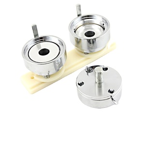 Cetakan rel geser plastik 65mm dengan tombol mesin lencana mesin manufaktur - Product Image 4