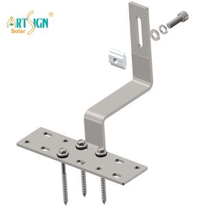 <span class=keywords><strong>Crochet</strong></span> de toit en acier inoxydable robuste |   Ancre de sécurité pour toits en tuiles et poutres en bois ART SIGN - Product Image 2