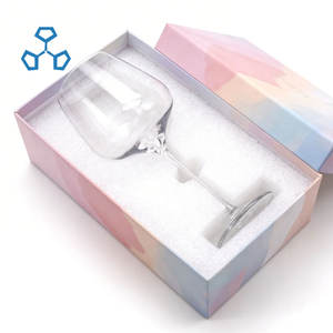 Gobelets à vin rouge à long pied élégants et haut de gamme pour hôtel, bar et restaurant, transparents, modernes, durables, avec logo personnalisé - Product Image 1