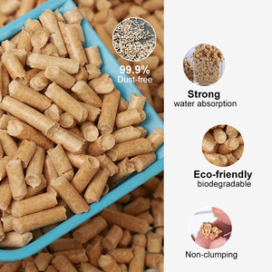 100% Natural Pine Sand Wood Pellets <b>Cat</b> <b>Litter</b> High Water Absorption Pine Wood Flushable <b>Cat</b> <b>Litter</b> Biodegradable Large Package - Product Image 2