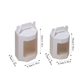 Caja de Papel Transparente Personalizada con Ventana para Exhibición de Productos, Empaque de Regalos y Uso Minorista - Product Image 5