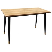 OEM Personnalisé De Luxe En Métal de Fer Or Marbre Ardoise Table Base Tube Conique Jambe de Table À Manger Meubles Jambe