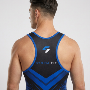 Traje de Lucha Libre para Hombre, Sublimado, Ajustado, Compresión, Secado Rápido, Spandex, Poliéster, Ropa Deportiva - Product Image 6