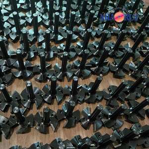 Miaorui 12.7*76*78L*4T Fraise à rainurer dorée à queue de 1/2 pouce pour le fraisage du <span class=keywords><strong>bois</strong></span>, le mortaisage, le nettoyage et le nivellement des dalles CNC, OEM - Product Image 6