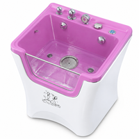 Baignoire d'ozonothérapie canine Dpbathe avec surface antidérapante pour la sécurité des animaux pendant la thérapie