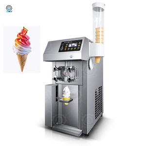 QDMECH Professional 220V/110V Commercial Soft Single Flavor <b>Ice</b> <b>Machine</b> New Condition for Small Businesses Self Cleaning Soft Ic - Product Image 4