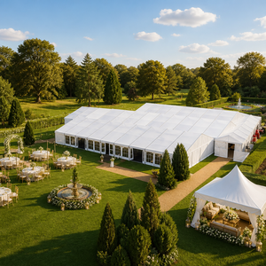 10x50m Custom Event Awning Tent Display Party Wedding Marquee <b>Gazebo</b> Canopy Trade Show Tents Luxury Outdoor Tents Camping - Product Image 3