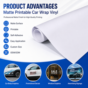Film de protection automobile mat brillant à prix de gros usine – <span class=keywords><strong>Vinyle</strong></span> adhésif pour voiture - Product Image 5