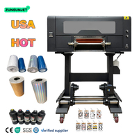 Petites imprimantes UV DTF (format A4/A3) Imprimante UV DTF I3200 (tête simple ou double)