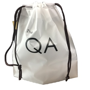 Sac à cordon transparent givré en EVA avec logo personnalisé imprimé, sac d'emballage cadeau pour maquillage - Product Image 3