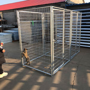 Factory Wholesale Modular Backyard Cages Hot Dip Galvanized Outside <strong>Dog</strong> <strong>Kennel</strong> Large <strong>Dogs</strong> Houses - Product Image 4