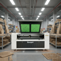 Machine de gravure laser CO2 Tounjen haute précision CNC, refroidissement par eau, USB, Wi-Fi, 2 têtes, autonome, pour matériaux non métalliques, pierre, bois
