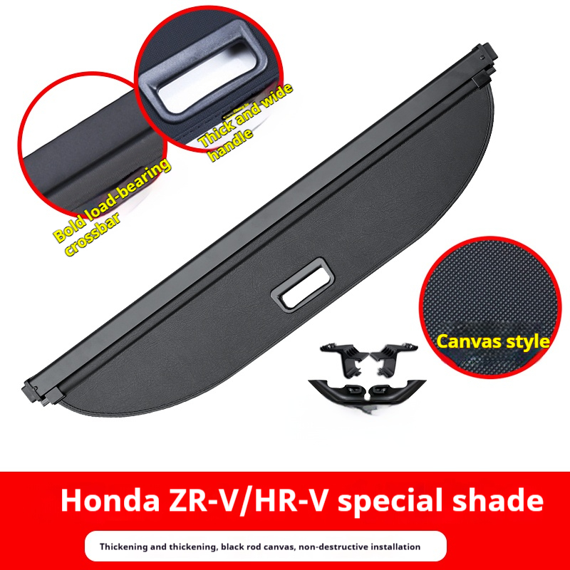 2023 HRV/ZRV: Lona negra/beige, cuero, estría de carbono