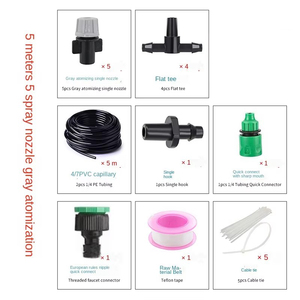 DaringFish - Sistema de Rociado Automático Gris, Sistema de Enfriamiento por Atomización, 70 L, Plástico PVC, Uso en Jardín, Alta Presión - Product Image 5