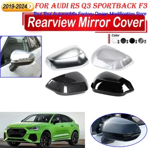 ฝาครอบกระจกมองข้าง StarNav สำหรับ RS Q3 Sportback F3 ปี 2019-2024 ชุดป้องกันกระจกมองข้าง ฝาครอบตัวเรือน ชุดแต่ง 2 ชิ้น - Product Image 1