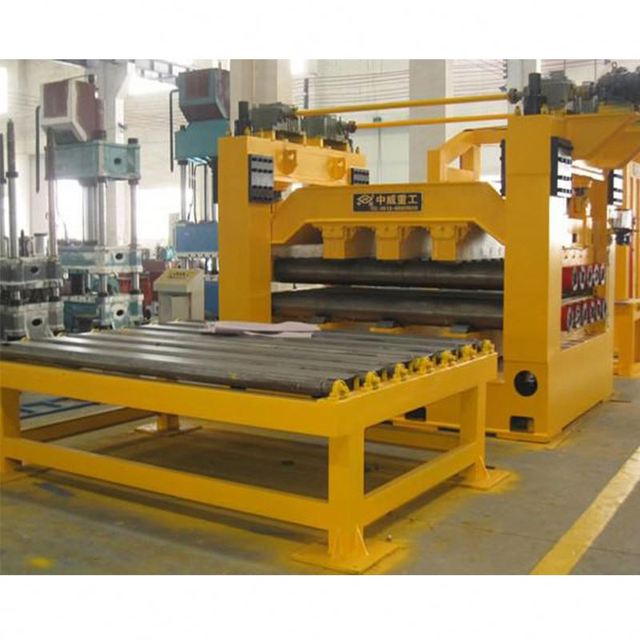 Hot Coil Stretch Precision Leveler Strip Steel Plate Roll Metal Flattening Full Automatic Aluminium Sheet Straightening Machine