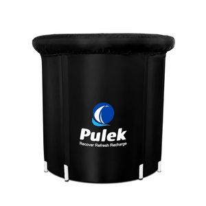 <span class=keywords><strong>Baignoire</strong></span> de récupération <span class=keywords><strong>80x80</strong></span> de haute qualité, entièrement noire, avec logo personnalisé, pour adultes, bain de glace portable - Product Image 5