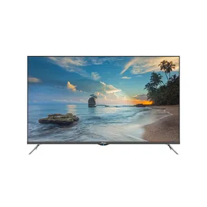 Penjualan langsung produsen OEM ODM televisi Digital kualitas terbaik layar bening 4K UHD 24 inci TV surya google android pintar