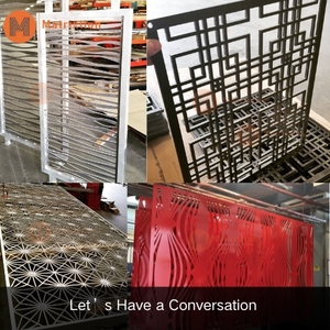 ألواح سياج معدنية مقطوعة بالليزر للخصوصية، حاجز زخرفي خارجي - Product Image 6