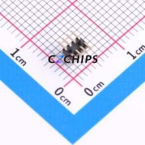 HX PZ1.0-2x4P TP-D Pin Header SMD,P=1mm Connector ( Pin Structure: 2x4P )( Pitch: 1mm )( Row Spacing: 1mm ) - Product Image 2