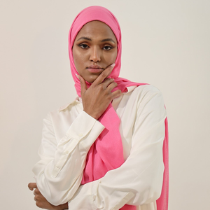 Crazy alta calidad Modal mujer doble costura Hijab suave transpirable Color sólido bufanda tradicional chal para musulmanes - Product Image 4