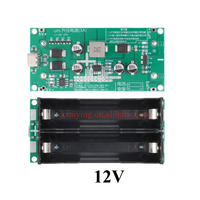 Type-C 15W 3A 18650 Module de chargeur de batterie au lithium DC-DC Booster de charge rapide Convertisseur d'alimentation UPS 5V 9V 12V