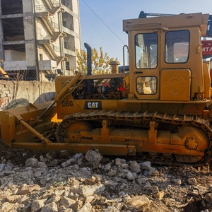 รถดันดิน CAT D6G มือสอง พร้อมเครื่องยนต์ เกียร์ มอเตอร์ และปั๊ม กำลัง 141 กิโลวัตต์ ความสามารถในการดันดิน 5.6 เมตร ประสิทธิภาพเยี่ยม - Product Image 1