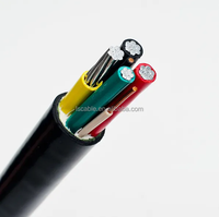 Großhandel Aluminium-Elektrokabel 0,6/1kV 4-adrig 25mm 70mm 120mm VV/VLV Armiertes Kabel für Elektrosysteme