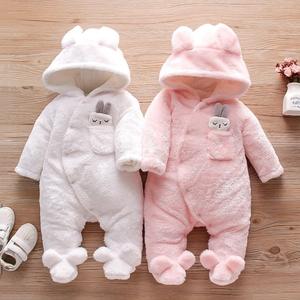 Ropa de Boutique para Bebés Niñas, Sudadera con Capucha de Manga Larga, Cómoda y Suave, Ropa de Invierno para Recién Nacidos de 0 a 12 Meses - Product Image 2