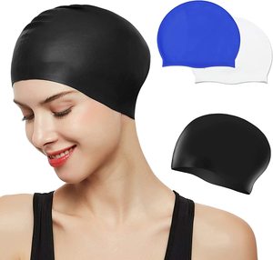 Chapeaux <span class=keywords><strong>de</strong></span> <span class=keywords><strong>natation</strong></span> Logo personnalisé compétition 100% bonnets en Silicone pour piscine bonnets <span class=keywords><strong>de</strong></span> <span class=keywords><strong>natation</strong></span> adultes à haute élasticité - Product Image 3
