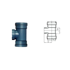 Palconn 50- <span class=keywords><strong>200</strong></span> <span class=keywords><strong>mm</strong></span> PP PVC Tubería insonorizada y accesorios para sistema <span class=keywords><strong>de</strong></span> drenaje - Product Image 1